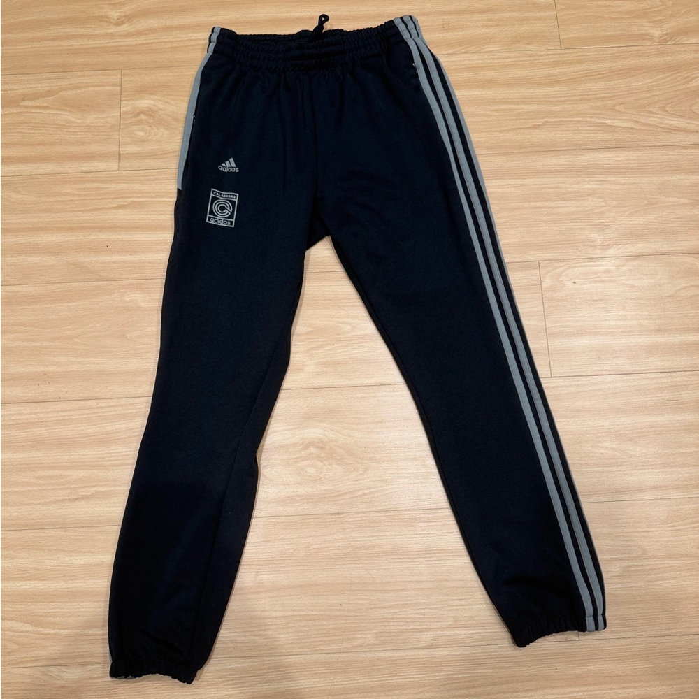 Yeezy x Adidas Calabasas Black Joggers with 3M Stripes